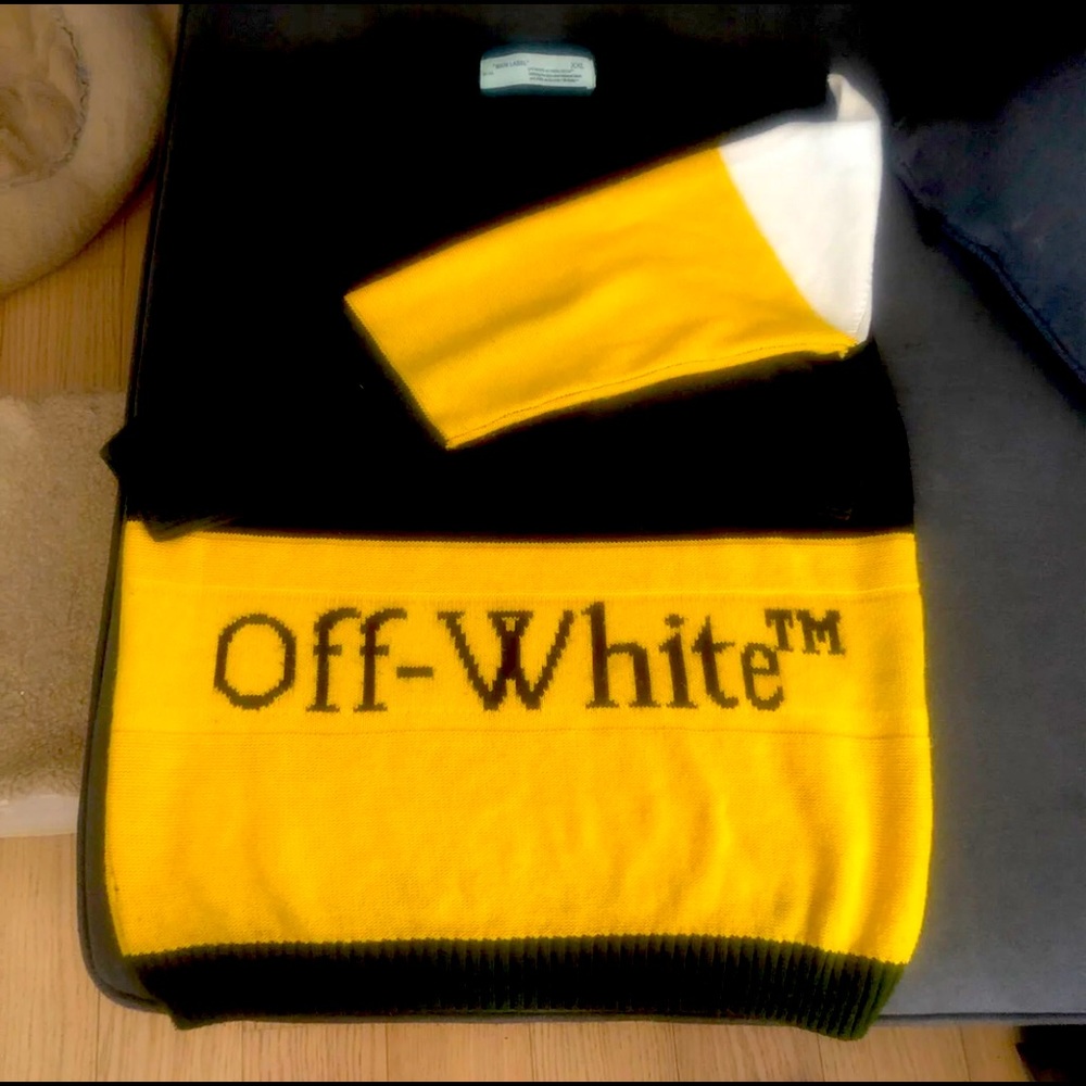 Crew neck OFF-WHITE multicolored sweater